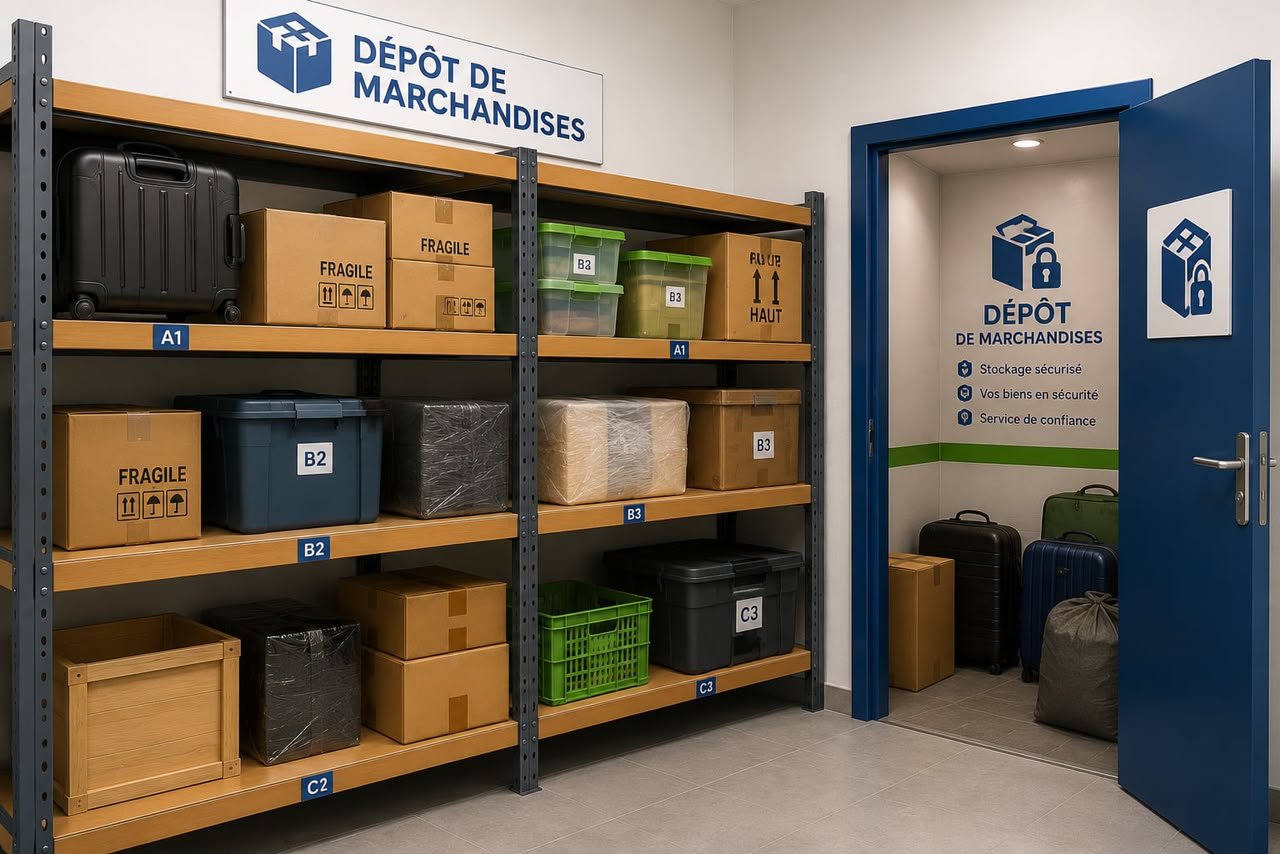 Dépôt de marchandises PIKA